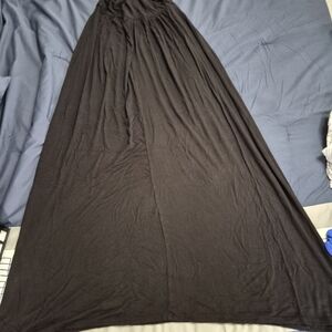 Hourglass Charcoal Maxi Skirt